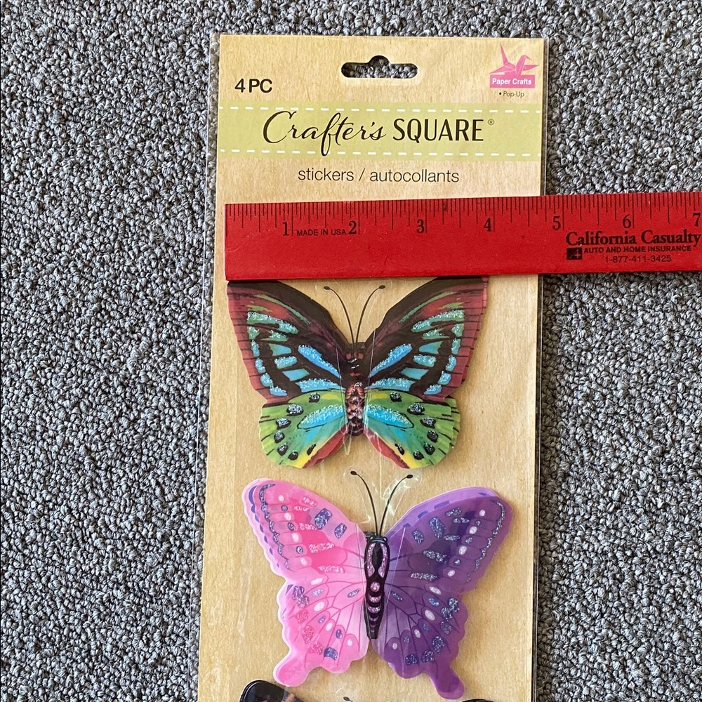 Large  Butterfly  Decor Set - Picture 3 of 3